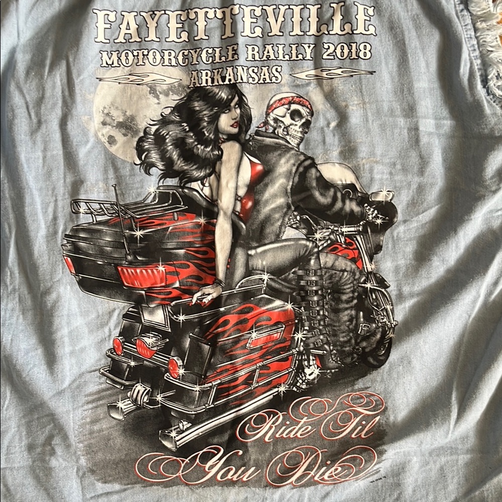 Fayetteville Motorcycle Rally Graphic Tee